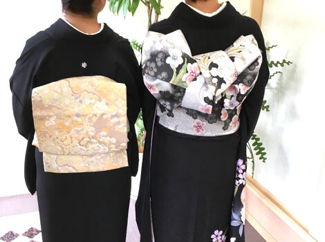 着物着付け母娘